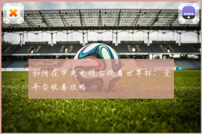 如何在中央电视台观看世界杯:全平台收看攻略