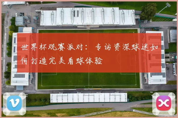 世界杯观赛派对:专访资深球迷如何打造完美看球体验