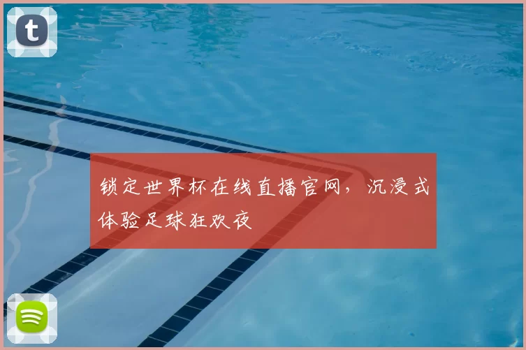 锁定世界杯在线直播官网，沉浸式体验足球狂欢夜